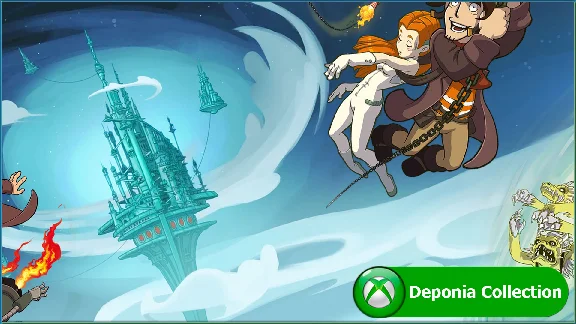 Deponia Collection + F1 2017 XBOX ONE/Xbox Series X|S
