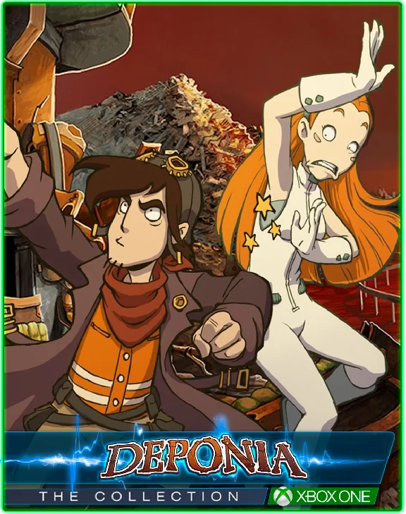 Deponia Collection + F1 2017 XBOX ONE/Xbox Series X|S