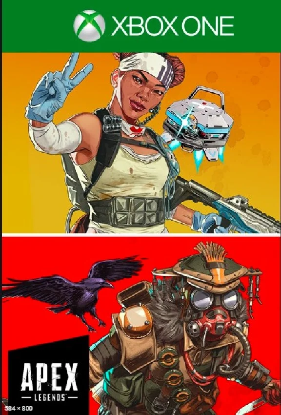 Apex Legends — двойной набор Лайфлайн и Бладхаунд XBOX