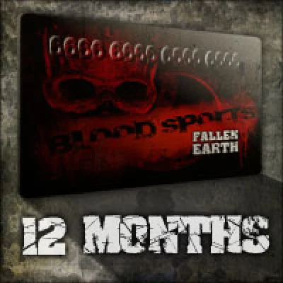 Fallen Earth 1 year - 12 months - 365 days - taymkarta