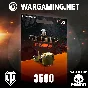 🎖️ WORLD OF TANKS 3500 GOLD TEPA BONUS-CODE WOT