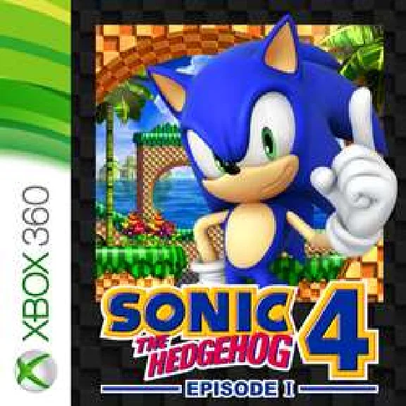 SONIC 4 Episode I xbox 360 Game (Transfer)