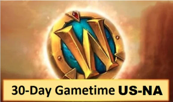🥇World of Warcraft 30days Time Card(US) +CLASSIC