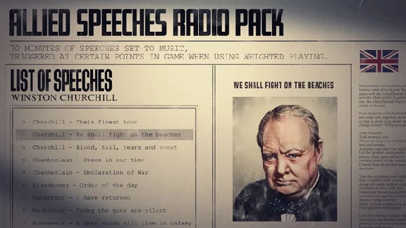 Hearts of Iron IV: Allied Speeches Pack (Steam) -- RU