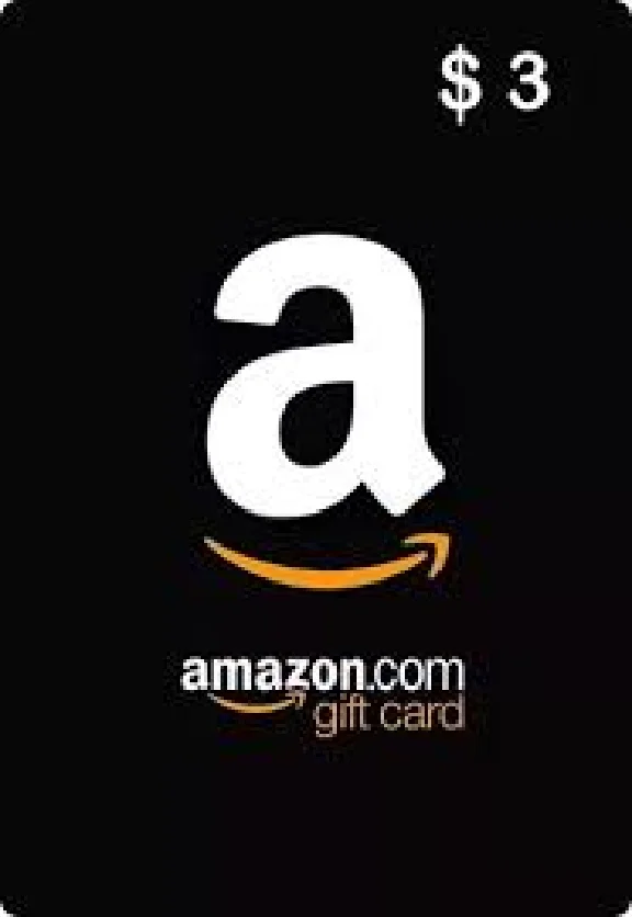 AMAZON 3 USD ДОЛЛАРОВ США USA