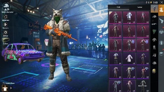 Pubg mobil account Ace 52 level