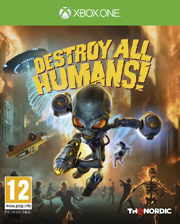 ✅💥DESTROY ALL HUMANS!💥✅XBOX ONE/X/S🔑KEY🔑