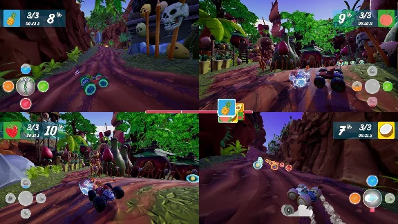 AllStar Fruit Racing (Steam key) -- RU