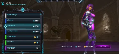 Paladins: Skye Hero Operative Skin PC Ключ / Key