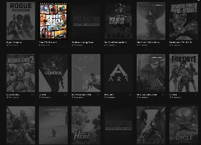 Аккаунт EpicGames / Red Dead 2 / Control / GTA 5