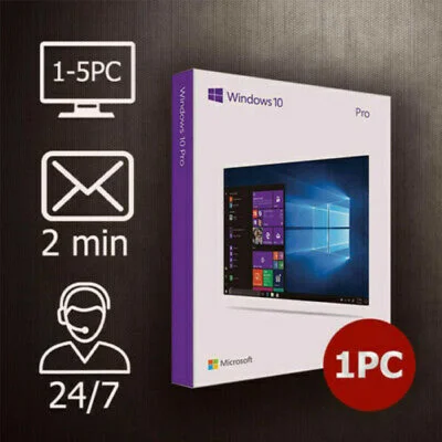 WINDOWS 10 PRO 32/64 OEM бессрочный ОРИГИНАЛ