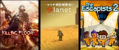 Killing Floor 2, The Escapists 2,LifelessPlanet Аккаунт