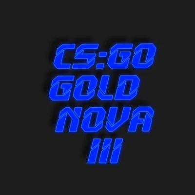 💙 CS:GO • Gold Nova III • Region free • First mail ⚡