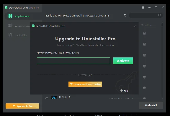 DoYourData Uninstaller Pro v5.3 Key (Region free)