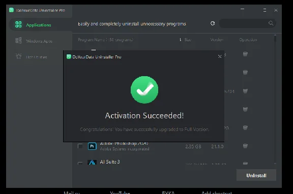 DoYourData Uninstaller Pro v5.3 Key (Region free)