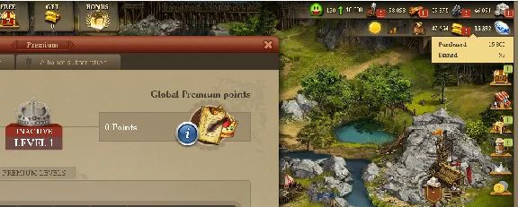 Imperia online (Account 61 level)