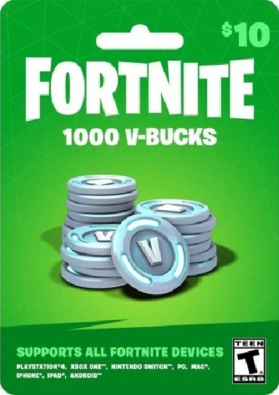 FORTNITE - 1000 V-BUCKS CARD | GLOBAL