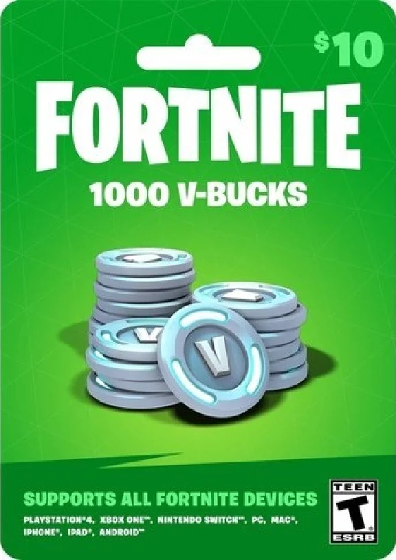 FORTNITE - 1000 V-BUCKS CARD | GLOBAL