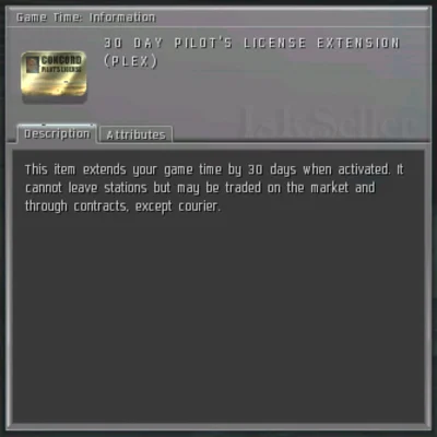 EVE Omega Activation/ PLEXs with contract/trade