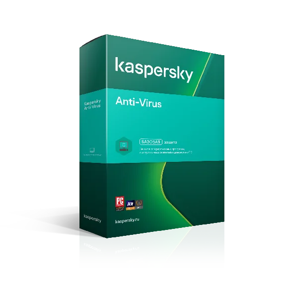 Kaspersky Anti-Virus: Renewal for 1 year* for 2 PCs  RU