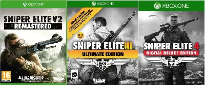 ✅Sniper Elite 2, 3, 4 Ultimate XBOX✅ Rent