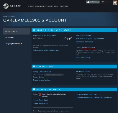 Новый Стим аккаунт (Регион Россия / Полный доступ)