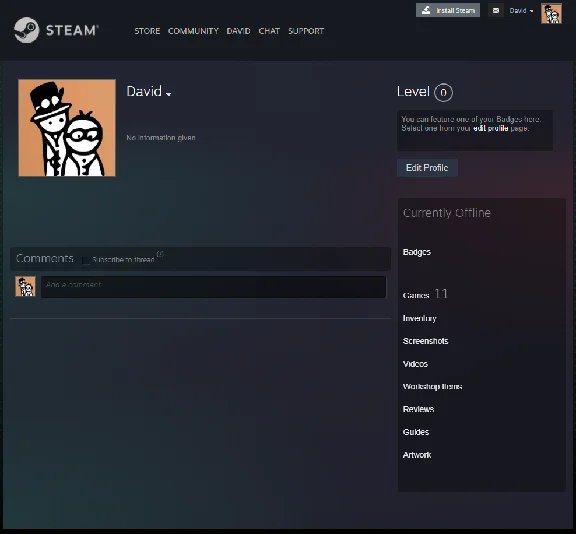 New Steam Account (Region Russia / Full access)