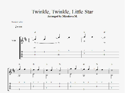 Twinkle, Twinkle, Little Star