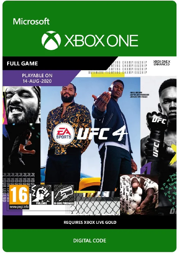 UFC 4 / XBOX ONE / КЛЮЧ🏅🏅🏅