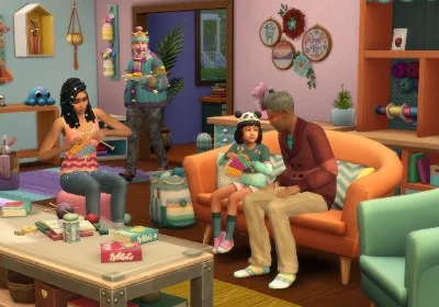 THE SIMS 4: NIFTY KNITTING  DLC (EA App/Весь Мир)