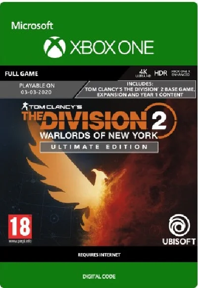 The Division 2 Warlords of New York Ultimate (XBOX)