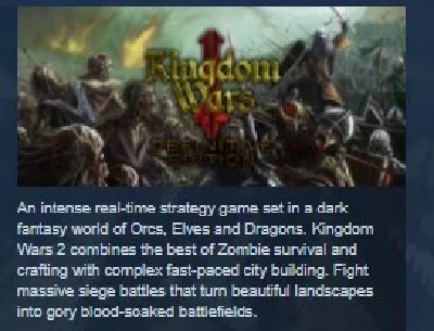 Kingdom Wars 2: Definitive Edition 💎STEAM KEY GLOBAL