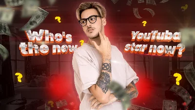 ✔️ Крутые превью для YouTube 5 в 1 (PSD)