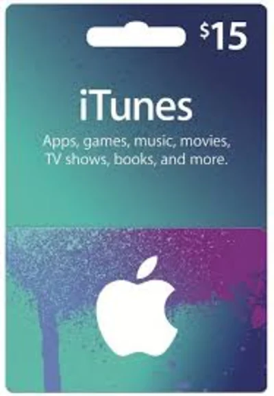ITUNES GIFT CARD 15 USD USA