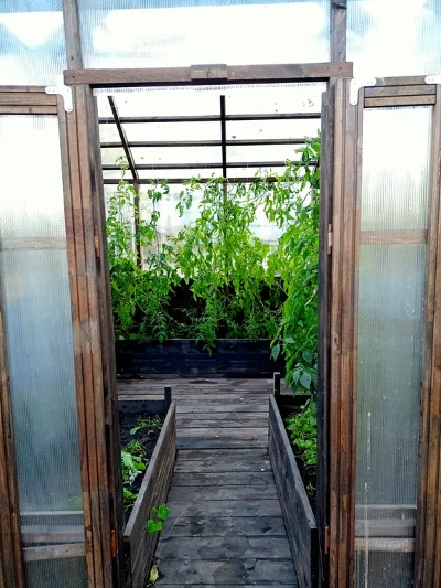 Беседка - теплица в английском стиле