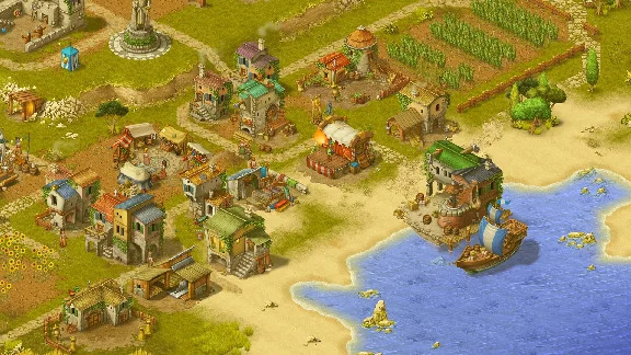 Townsmen A Kingdom Rebuilt The Seaside Empire
