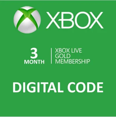 Xbox Live Gold 3m (Global) instant delivered