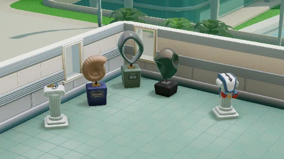Two Point Hospital Exhibition Items Pack (steam) -- RU