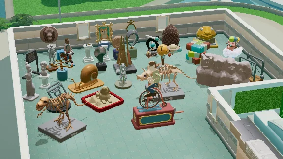 Two Point Hospital Exhibition Items Pack (steam) -- RU