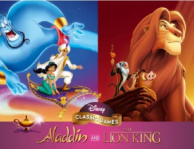 Disney Classic Games Aladdin and The Lion King -- RU