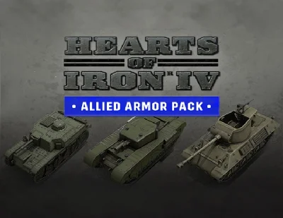 Hearts of Iron IV Allied Armor Pack (steam key)