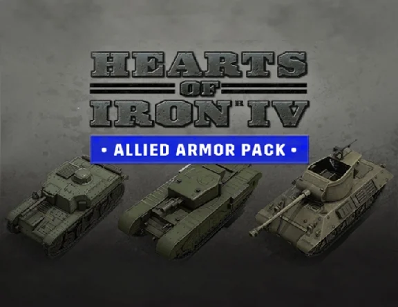 Hearts of Iron IV Allied Armor Pack (steam key)
