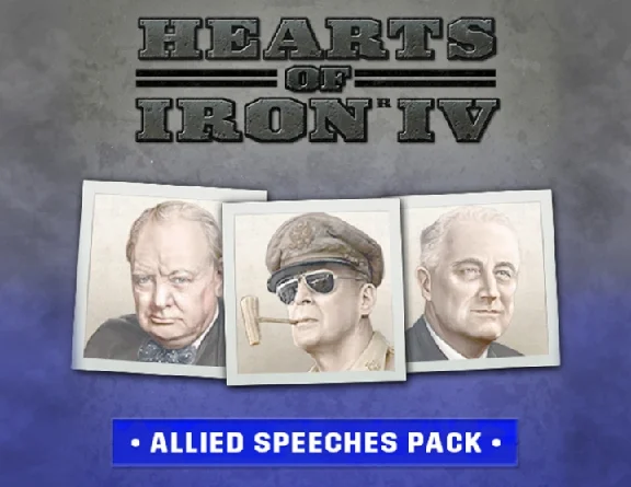 Hearts of Iron IV Allied Speeches Pack (steam)