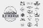 ✔️ Large pack of logo templates. 1800 files (Ai, PSD)