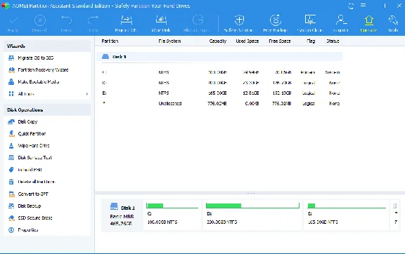 AOMEI Partition Assistant Pro ЛИЦЕНЗИЯ ПОЖИЗНЕННАЯ