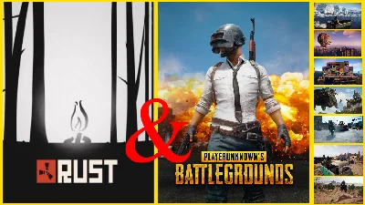 ⭐️ RUST+PUBG - STEAM ONLINE (GLOBAL)