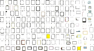 frames in vector clipart. vector graphics frames