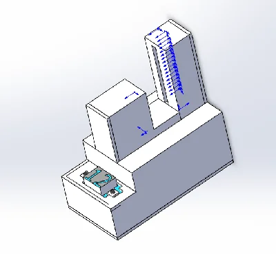 Thread tension meter. Filament Extruder