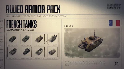 Hearts of Iron IV: Allied Armor Pack >> DLC | STEAM KEY