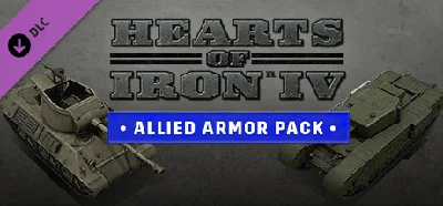 Hearts of Iron IV: Allied Armor Pack >> DLC | STEAM KEY